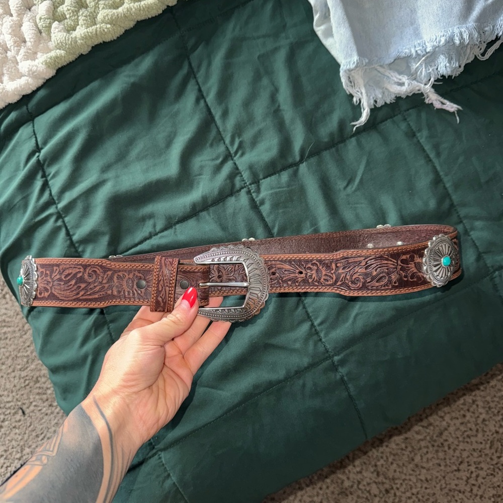 Tony Lama Leather Belt